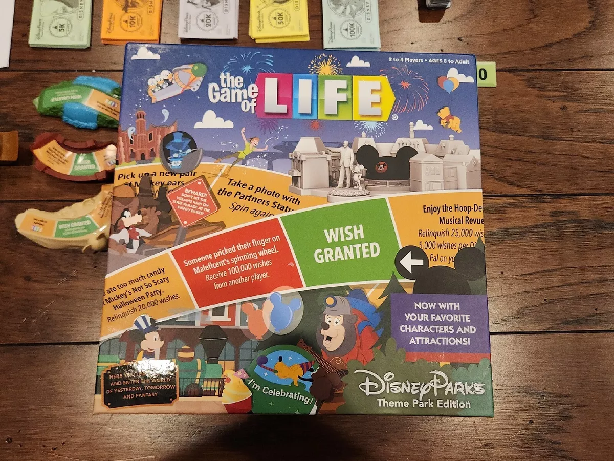 The Game of LIFE – Disney Parks Theme Park Edition