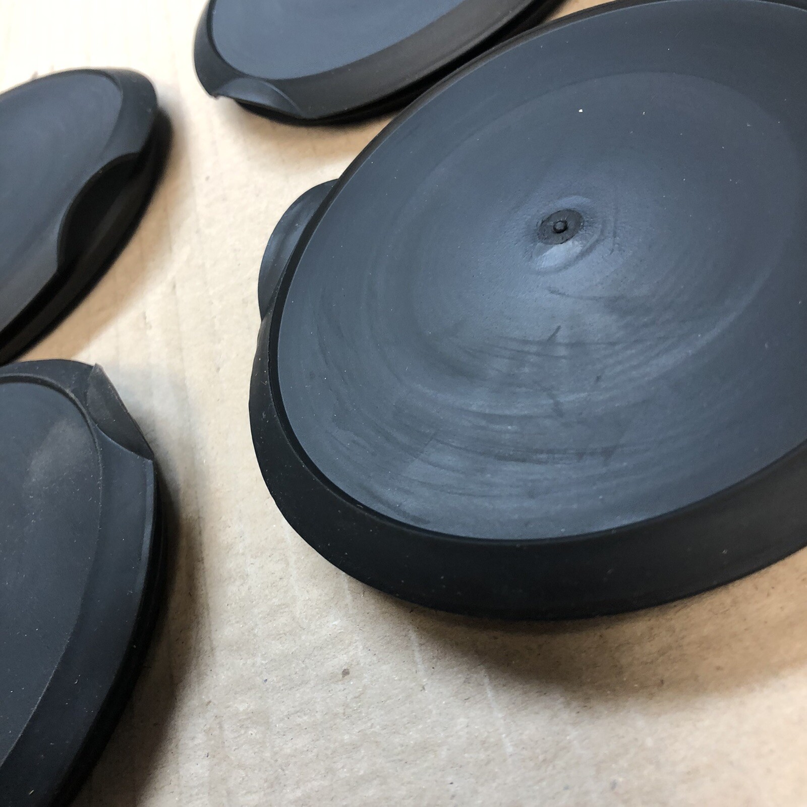 OEM Pendaliner Duraliner BedLiner Liner Rubber 4" Hole Covers Caps Hide