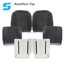 For 2002-2005 Dodge Ram 1500 2500 Front Bottom & Top Seat Cover & Foam Cushion