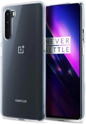 BNBUKLTD® For OnePlus Nord Case Clear Silicone Ultra Slim Gel Cover
