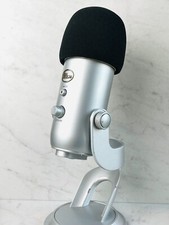 Logitech Yeti Usb Condenser Microphone With Windscreen, Stand, & Cord - Silver