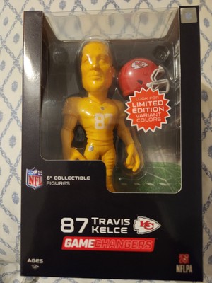 Game Changers TRAVIS KELCE YELLOW VARIANT  NFL 6'' Collectible Figure SEALED NEW