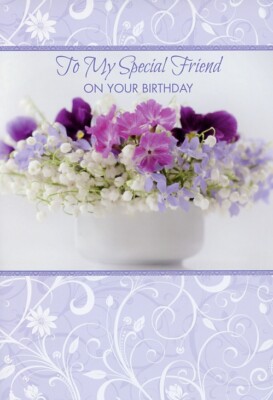 To My Special Friend On Your Birthday - 01324