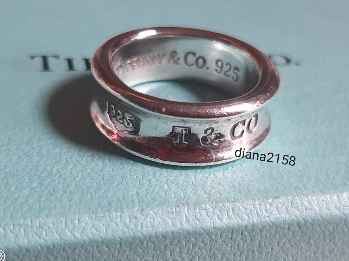 人気商品★【Tiffany&Co.】1837 Ring in Sterling silver Tiffany & Co. Sterling Silver 1837 Ring 1/4” Size 5.5 | eBay