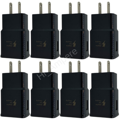 For Samsung Galaxy S20 S10 S9/8 Adaptive Rapid Fast USB Charger Adapter Plug Lot