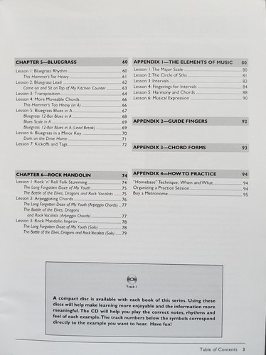 Mandolin Beginning The Complete Method Music Lessons Songbook W/CD - Picture 4 of 7