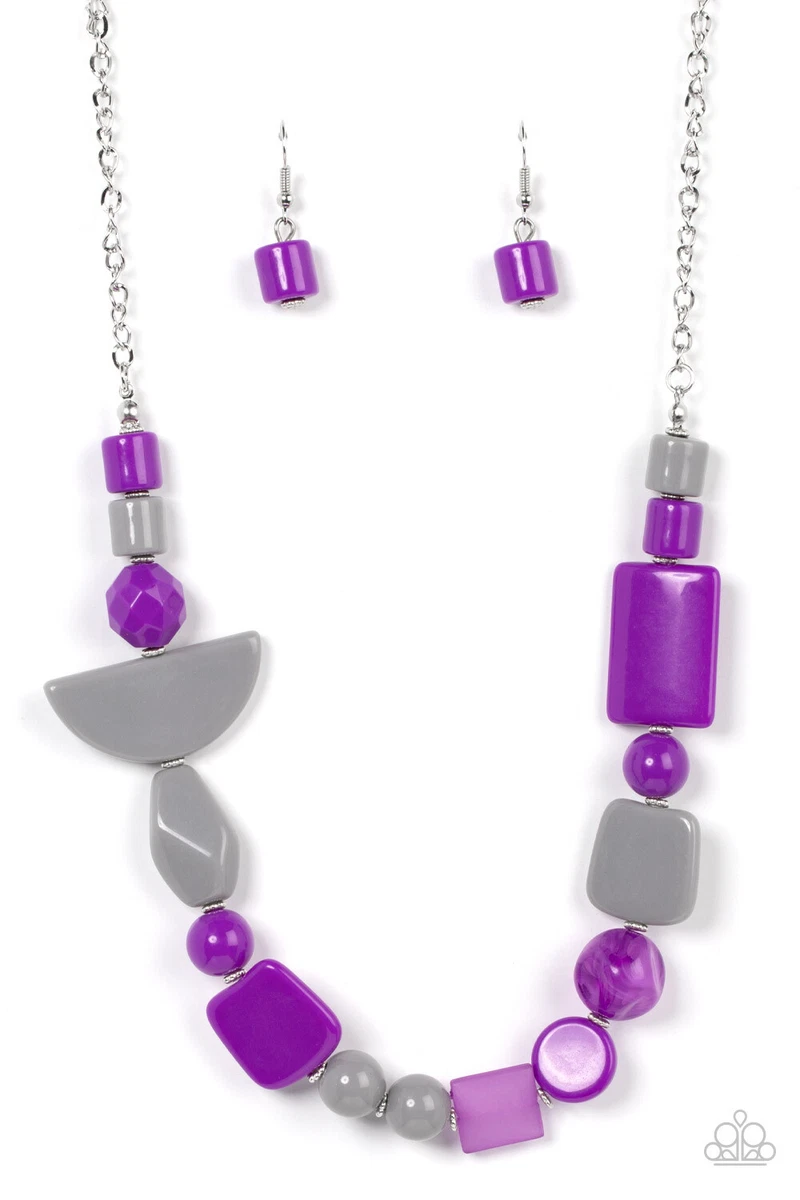 Purple and store green jewelry