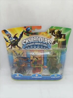 Skylanders spyro's adventure drobot flameslinger stump smash Neuf