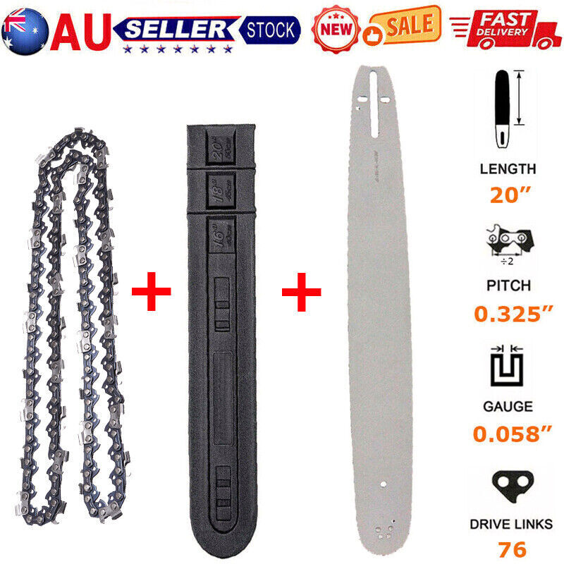 AU Chainsaw Bar & Chain Combo Fit Stihl Husqvarna Ryobi BaumrAG 14" 16