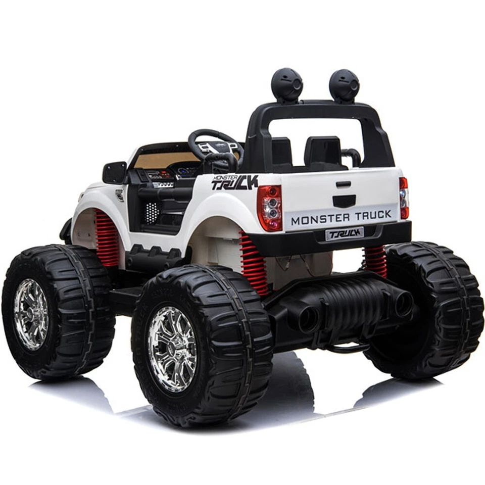 MotoTec Monster Truck 4x4 12 В белый / черный (2,4 ГГц RC) - Изображение 2 из 4