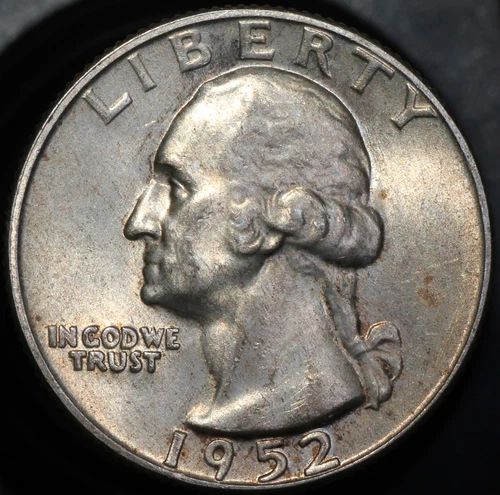 1952 D Washington Quarter Ch. BU