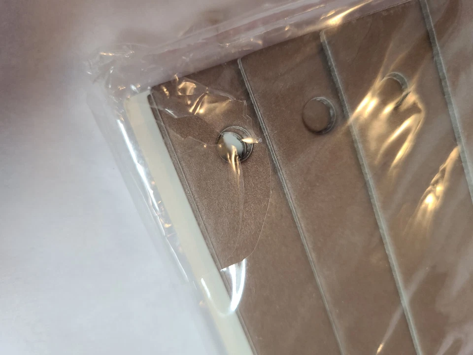 BoBunny MY EDGY ALBUM Cascading Clipboard Album Scrapbooking chocolate brown - Image 3 of 3