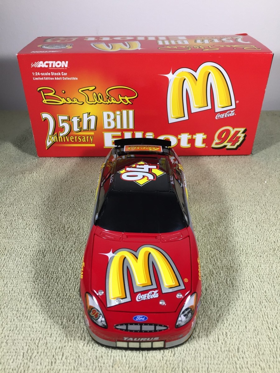 2000 Action BILL ELLIOTT #94 McDonalds 25th Anniversary Diecast