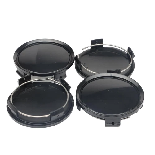 4X OD 75mm 2.95" Dia Universal 4 Clips Car Auto Wheel Tyre Center Hub Caps Cover - Picture 9 of 13