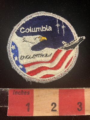 Space Shuttle Columbia NASA Patch Astronauts Engle Truly O99E | eBay