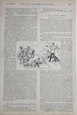 1899 Burenkrieg &Auml;ra Druck Verschiedene Kleine Artikel Story Major