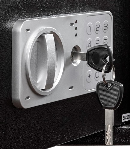 Unsichtbarer mobiler elektronischer Safe mit Schlüssel und B Schloss - Bild 25 von 29