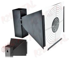 BERSAGLIO 14x14 CONICO PALLINI TIRO A SEGNO CARTONCINI CARTONE SOFTAIR AIRGUN