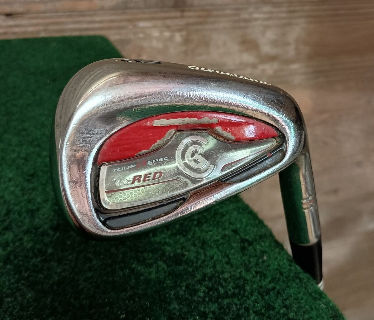Cleveland MCT CG Red 9 Iron True Temper Regular Steel Shaft Cleveland MCT CG Red 9 Iron True Temper Regular Steel Shaft