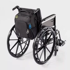 Embark Adaptive Backpack Fits 15" Laptop Black Wheel Chair Compatible NEW