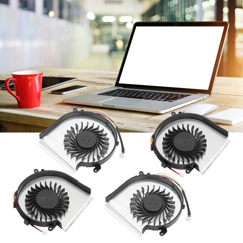 CPU Cooler 4 Pin Strong Heat Dissipation CPU GPU Cooling Fan for MSI GE62VR - Afbeelding 2 van 21
