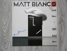 Mark Reilly Autogramm signed Maxi-Cover "Matt Bianco - Yeh Yeh" Vinyl