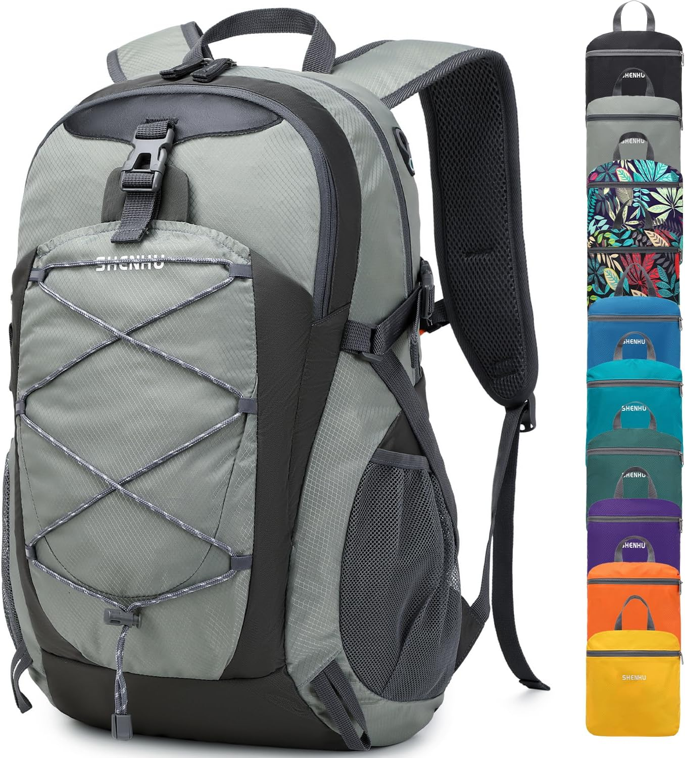 40L Lightweight Waterproof Hiking Backpack for Travel and Camping Daypacks Men-image