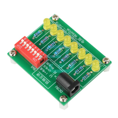DC 9V DIY LED Current Test Ohm PCB Electronic Kit DIY Soldering Practice Kit