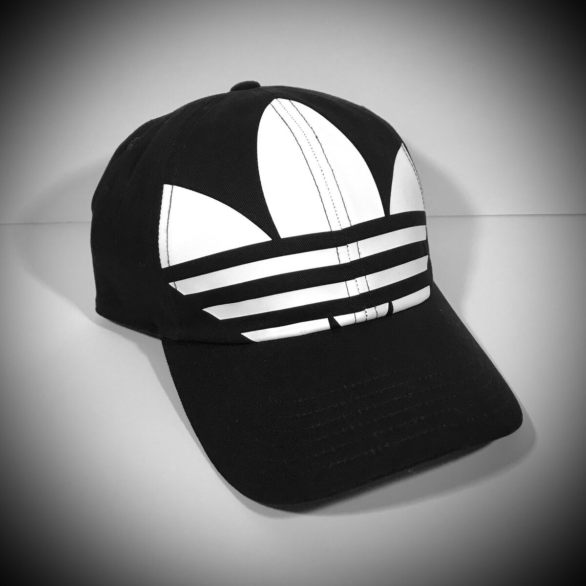 Previamente vértice Mirar atrás ADIDAS TREFOIL HAT black and white BIG LOGO low profile dad cap ADULT men/women | eBay Previamente vértice Mirar atrás ADIDAS TREFOIL HAT black and white BIG LOGO low profile dad cap ADULT men/women | eBay