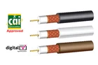 CAI SKY aerial coaxial cable CT100 WF100  black white brown lead wire 100m Webro