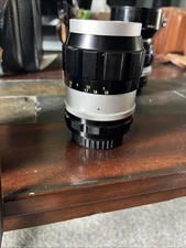 Nikon Nikkor-Q C Auto Portrait Camera Lens 1:3.5 F=135mm Plus Leather Case