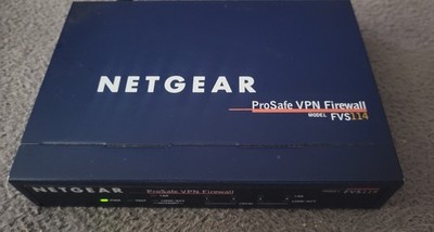NETGEAR ProSafe VPN Firewall 8 FVS114 4-Port Wired Router Tested Working