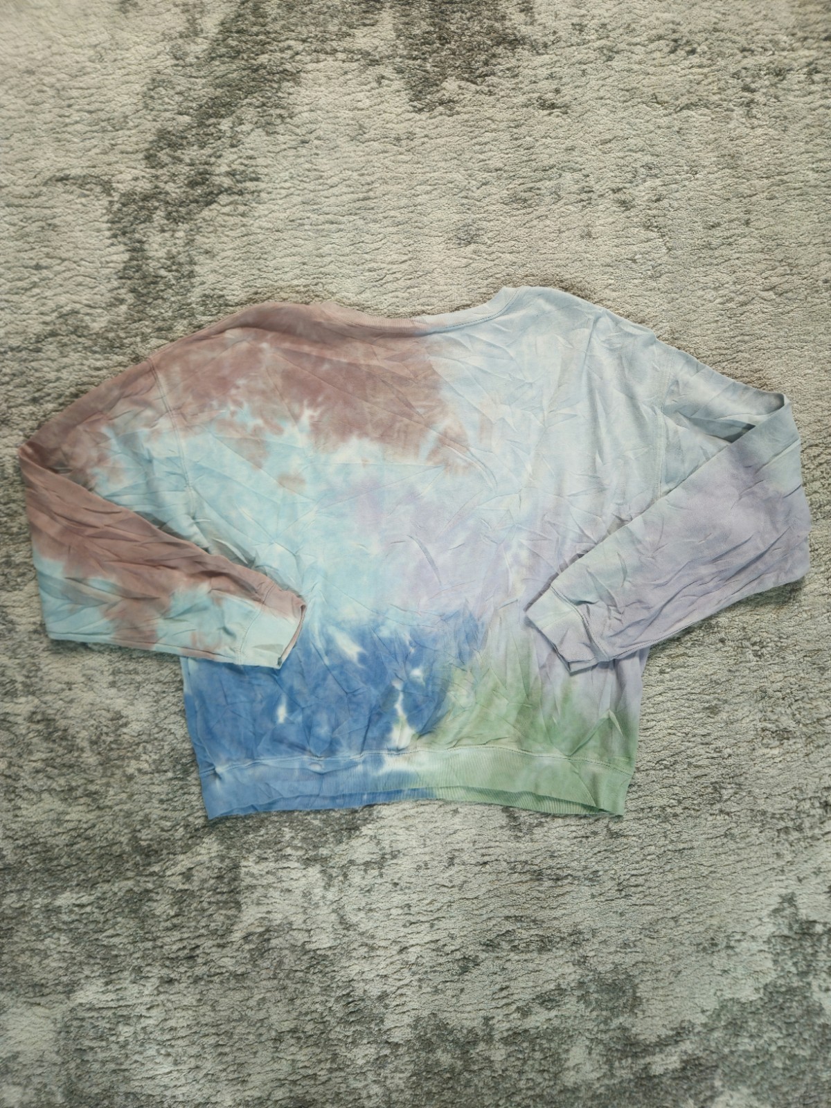 Disney Womens Lilo and Stitch Size 2XL Tie Dye Crewneck Sweatshirt image 2