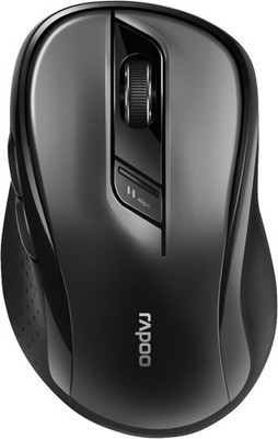 Rapoo Kabellose Multi-Mode Computer Maus M500 Bluetooth Ergonomisch Schwarz