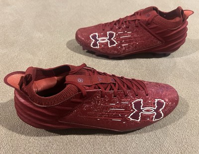 Under Armour Blur 2 MC Football Cleats Maroon Mens Size 13  display picture 1