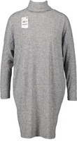 Neu! Mango Damen Rollkragen Long Shirt Grau Meliert Gr.M