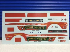 Bounty Hunter 72 Mustang Funny Car CONNIE KALITTA MODEL DECAL ORIGINAL MPC Sheet