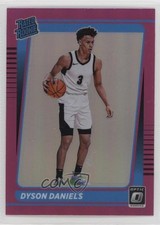 2022 Chronicles Draft Picks Donruss Optic Rated Rookies Pink Dyson Daniels 4r7