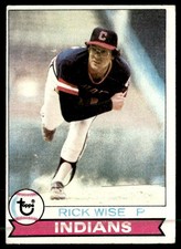 1979 Topps Rick Wise Cleveland Indians #253