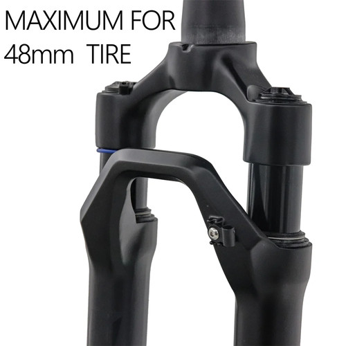 Gravel Suspension Fork Off-Road Damping Air Fork 700C Disc Brake Flat Mount Fork - Picture 4 of 13