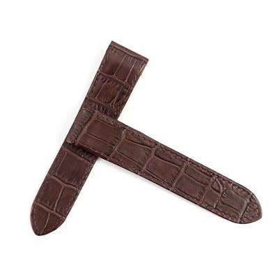 NEUES 23-MM-LEDERARMBAND FÜR CARTIER WSSA, SCHWARZ