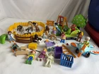 Lot of Playmobil  figures And  Animals. Some Vintage  Park, Sleigh And More