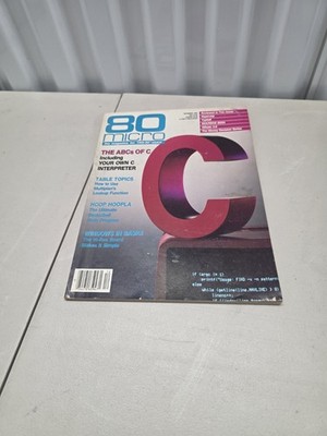 80 Micro Magazine December 1985 TRS-80 Tandy Used