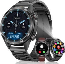 Orologio Uomo Smartwatch Fitness: Sport Tracker Contapassi Smart Watch Compatibi
