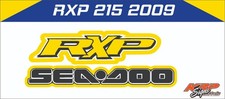 SEADOO RXP 215 2009 HOOD ONLY Graphics / Decal / Sticker Kit YELLOW