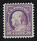 CKStamps: US Stamps Collection Scott#517 50c Franklin Mint LH OG