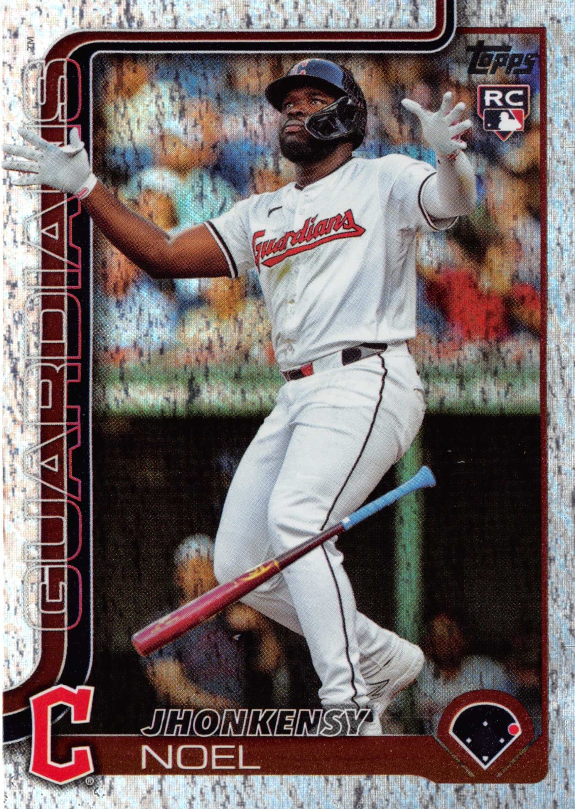 Jhonkensy Noel Cleveland Guardians 2025 Topps Series 1 Sandglitter #547-24