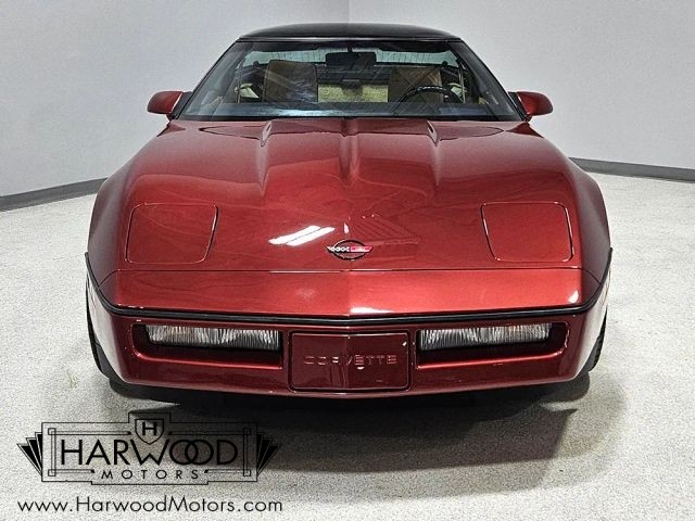1987 Dark Red Metallic Chevrolet Corvette   | C4 Corvette Photo 9