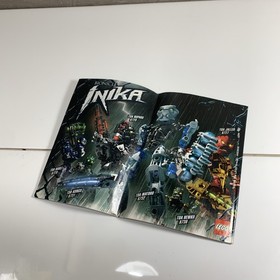 VINTAGE 2006 LEGO BIONICLE INIKA TOA NUPARU 8729 INSTRUCTION BOOKLET ONLY