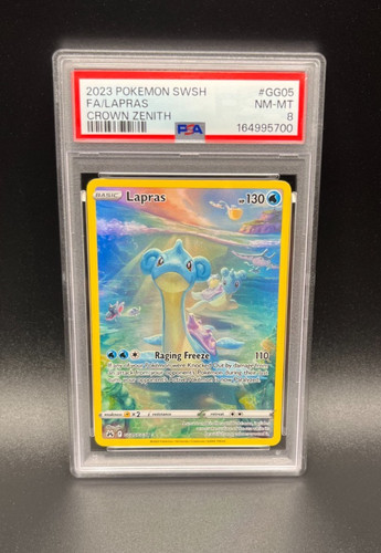 Lapras graded PSA 8 for sale on eBay